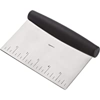 Los mejores  - AmazonBasics - Rasqueta cortadora- de acero inoxidable- multiusos